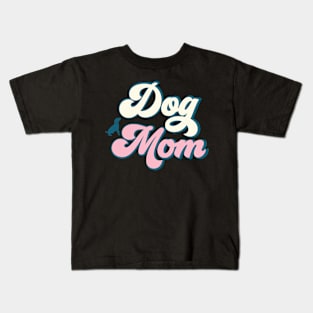 Retro Dog Mom Shirt, Best gift for Dog Lovers Kids T-Shirt